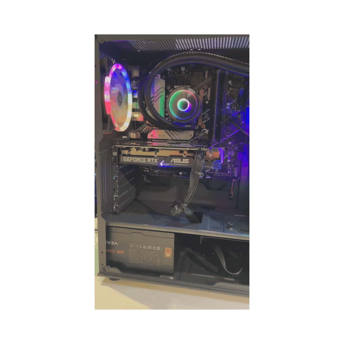 PC KVX Kzline 2 i7 (12700) 16GB RAM 256GB SSD Asus Dual GeForce RTX 3060 Windows 11 Pro