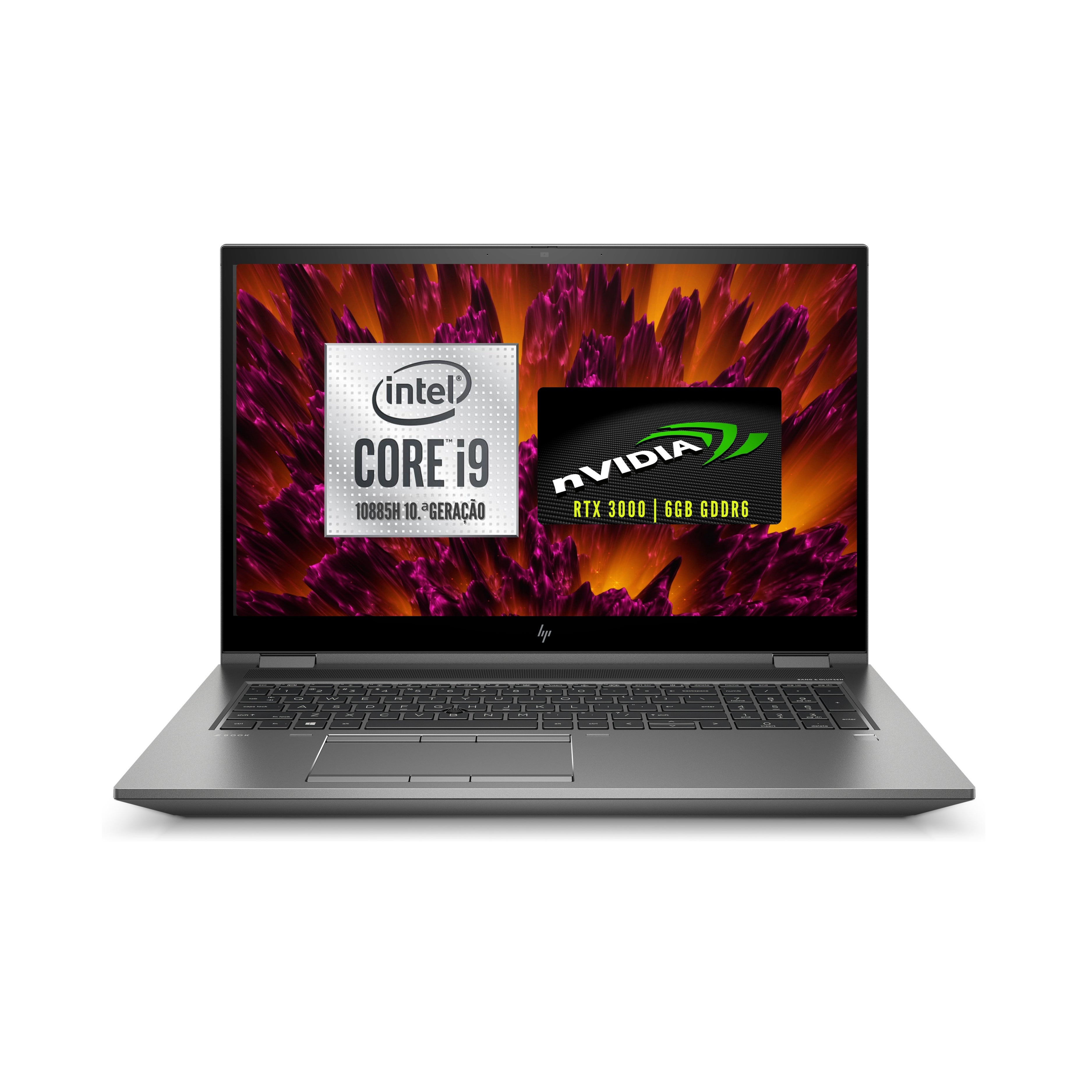 HP ZBook Fury 17 G7 i9 (10885H) 64GB RAM 512GB SSD 17.3'' FHD Nvidia RTX 3000 Windows 11 Pro