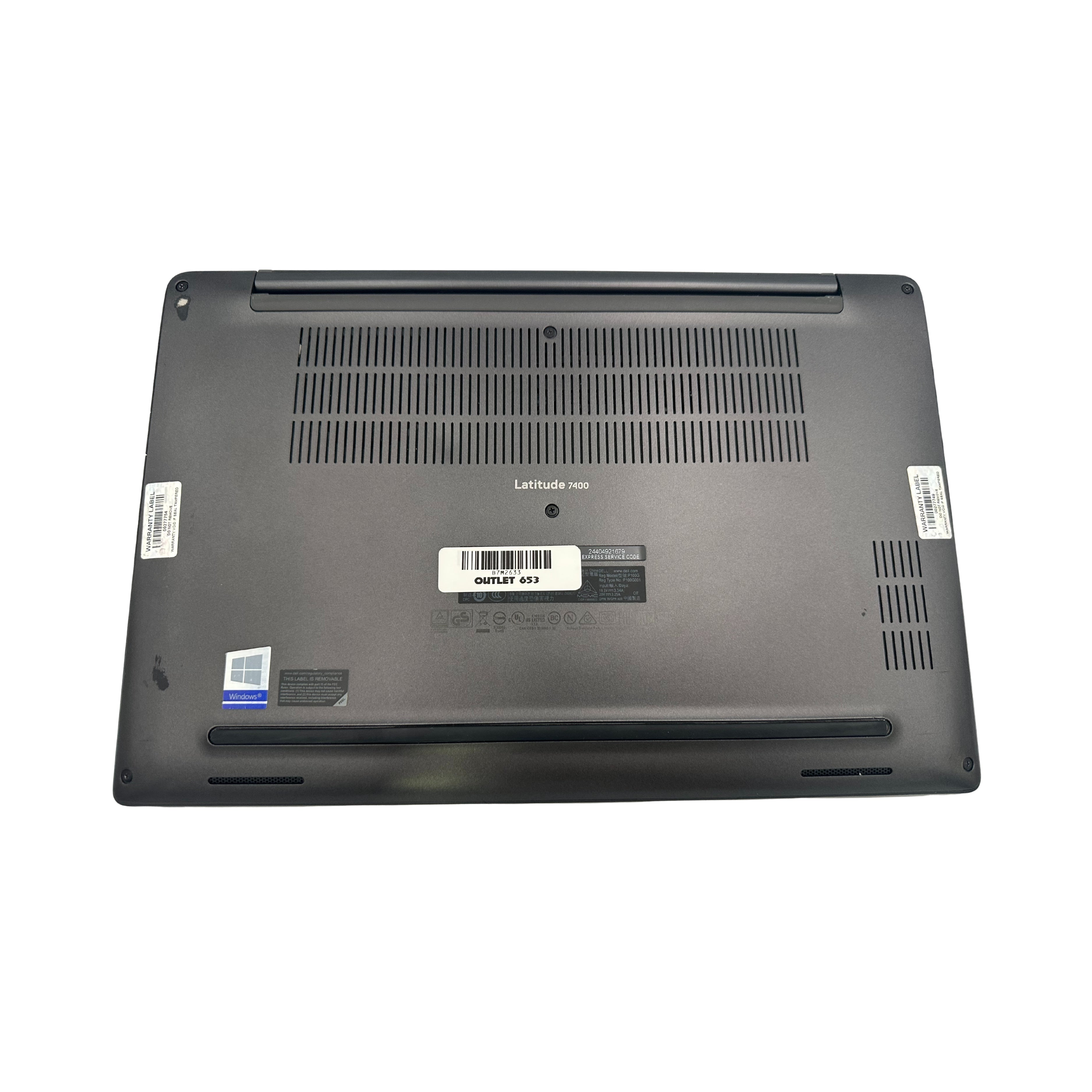 Dell Latitude 7400 i5 (8365U) 16GB RAM 256GB SSD 14" FHD Táctil Windows 11 Pro (Outlet 653)