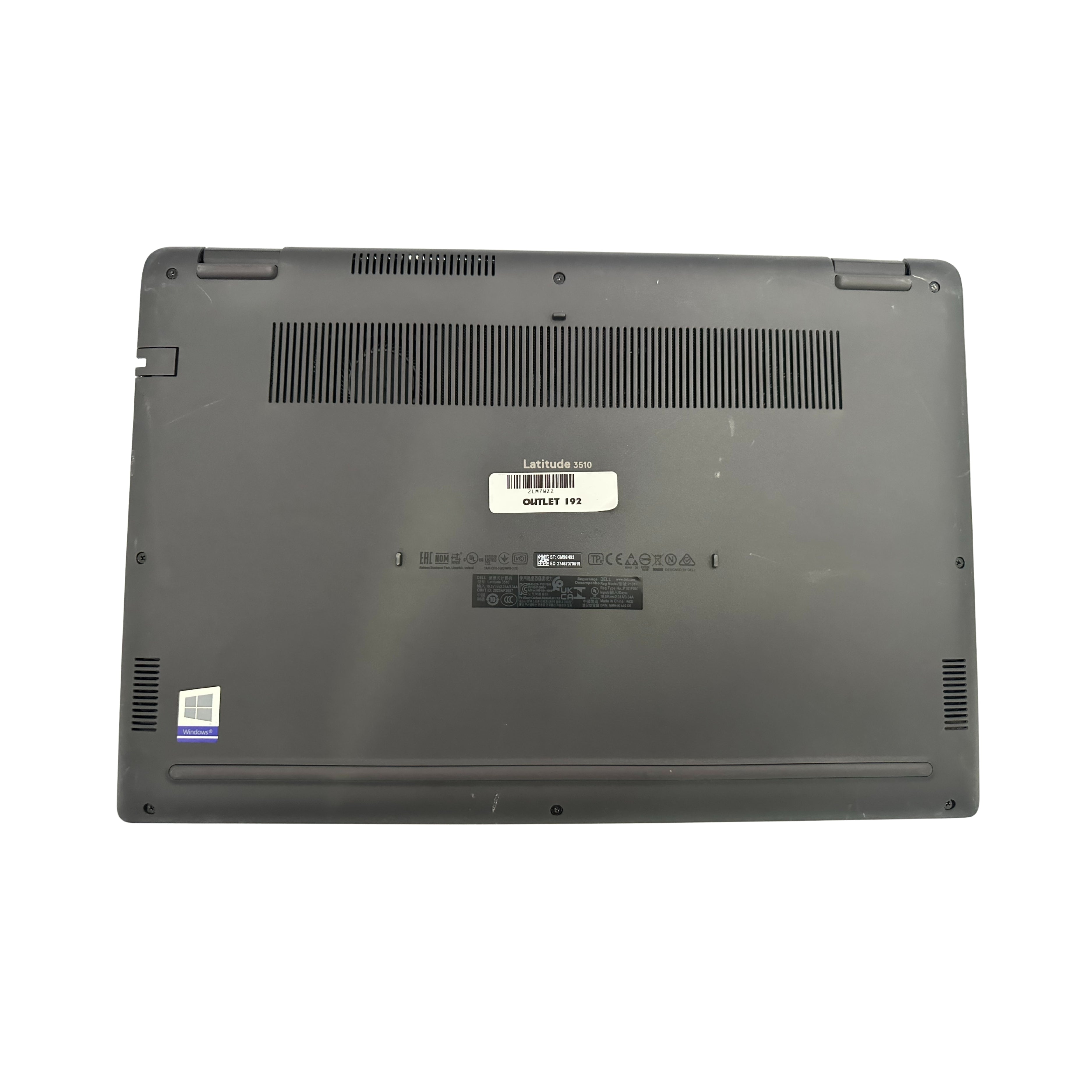 Dell Precision 3510 i5 (10210U) 8GB RAM 256GB SSD 15.6" HD Windows 11 Pro (Outlet 192A)