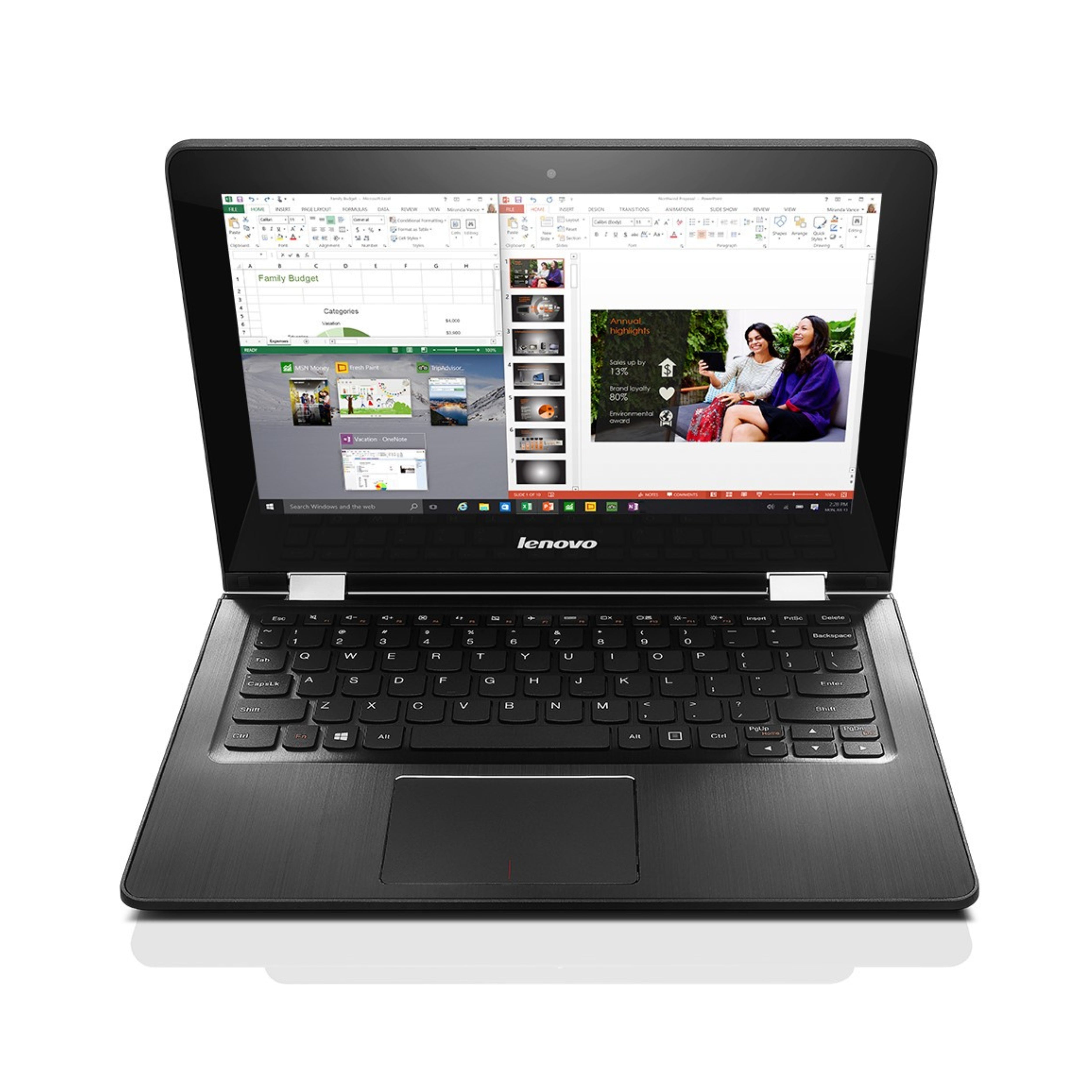 Lenovo ThinkPad Yoga 300-11IBR Celerom (N3060) 2GB RAM 64GB SSD 11.6" HD Táctil (Outlet 741)
