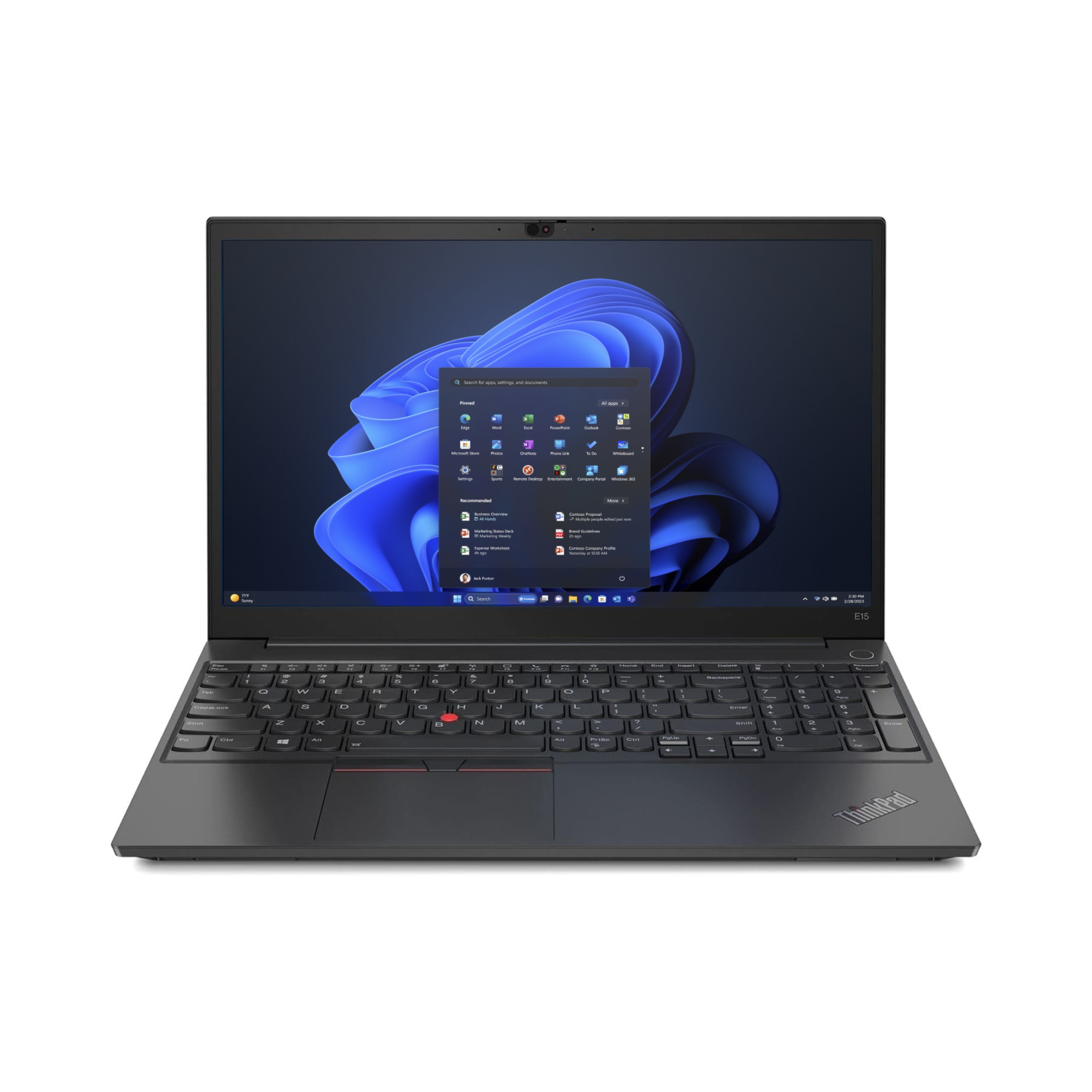 Lenovo ThinkPad E15 G2 i5 (1135G7) 8GB RAM 256GB SSD FHD 15,6" Windows 11 Pro