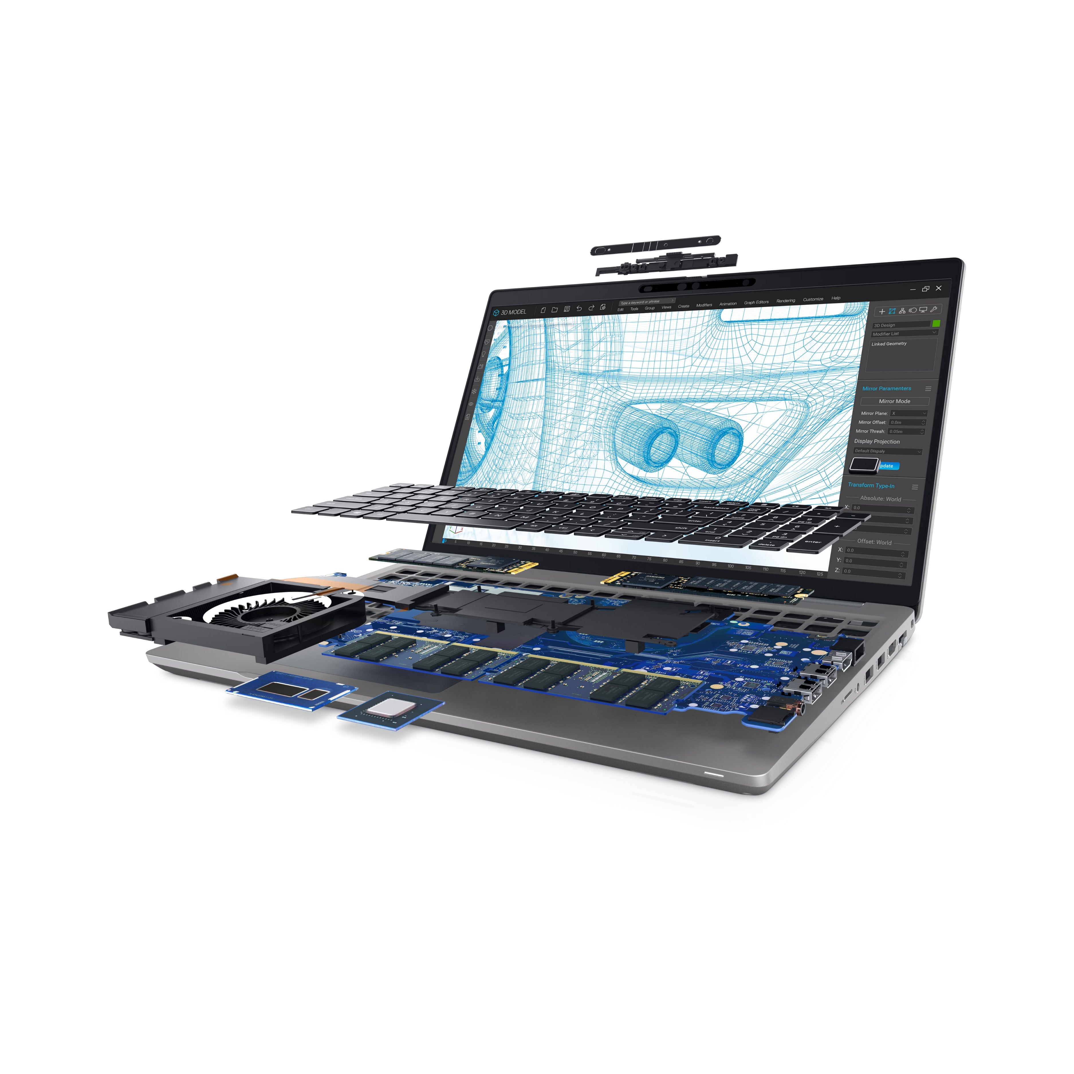 Dell Precision 3561 i5 (11500H) 16GB RAM 512GB SSD 15.6" FHD Nvidia T600 Windows 11 Pro