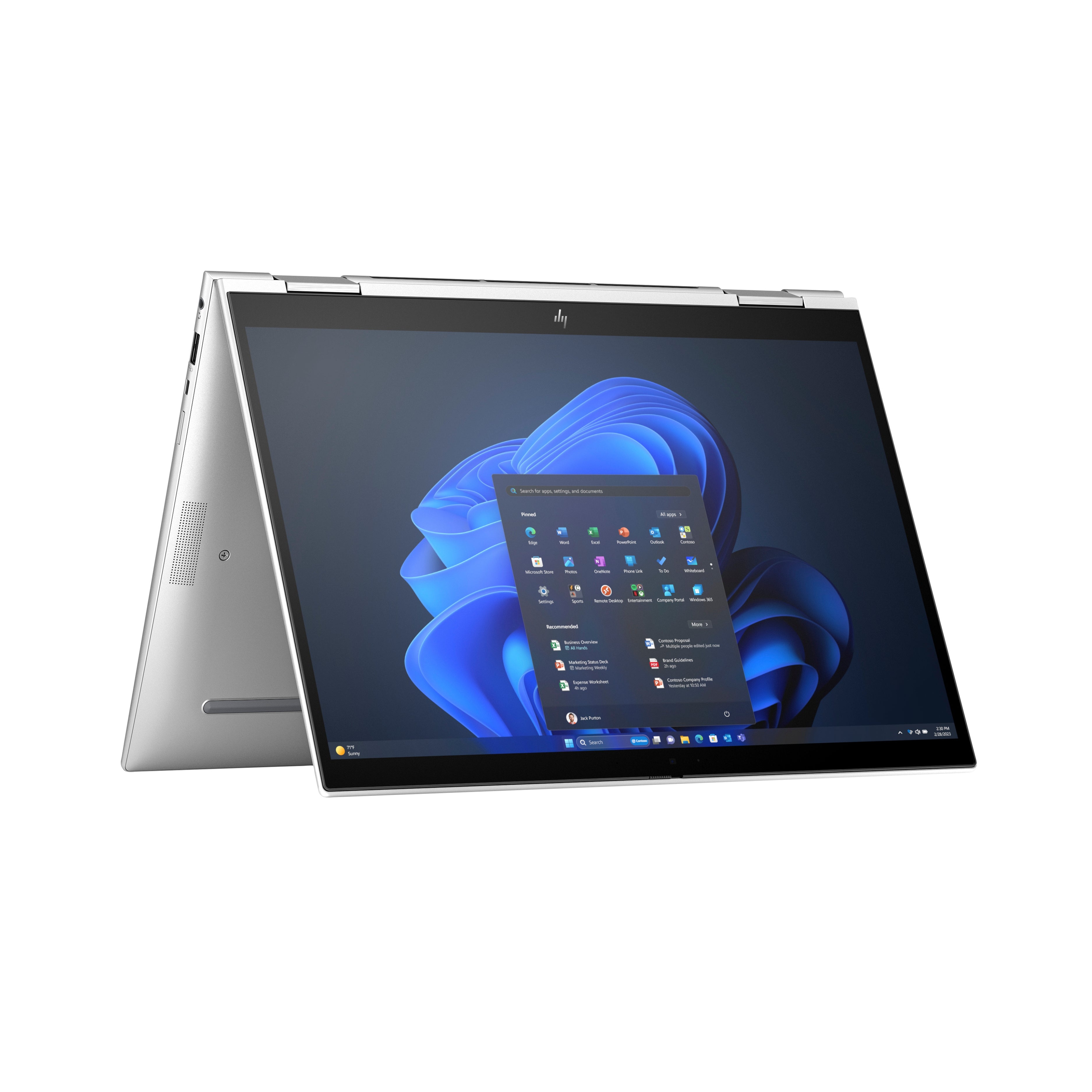 HP EliteBook X360 830 G11 2 en 1 Ultra 7 (155U) 16GB RAM 512GB SSD 13.3" WUXGA Tactile Windows 11 Pro