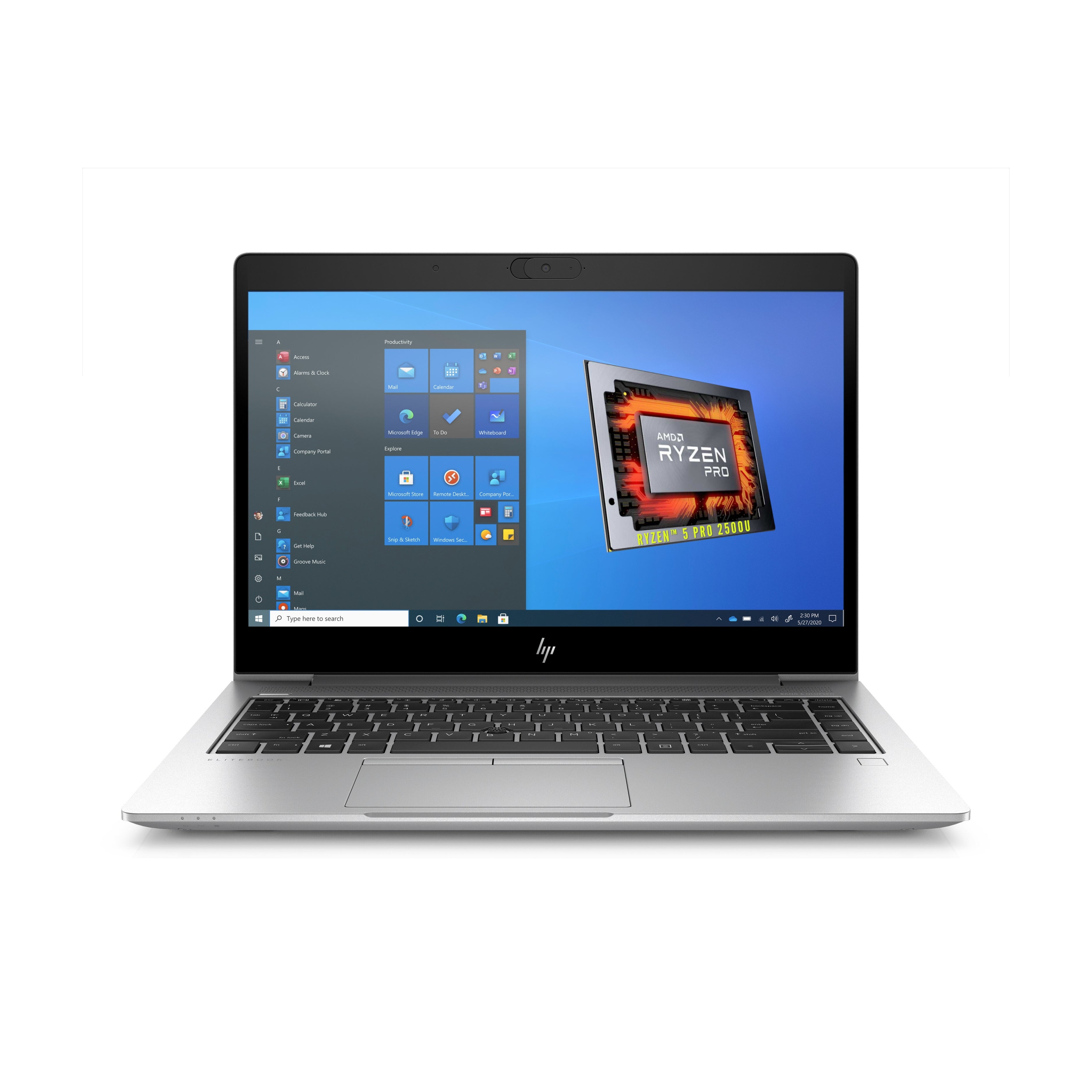 HP EliteBook 745 G5 Ryzen™ 5 Pro (2500U) 16GB RAM 256GB SSD 14” FHD Windows 10 Pro