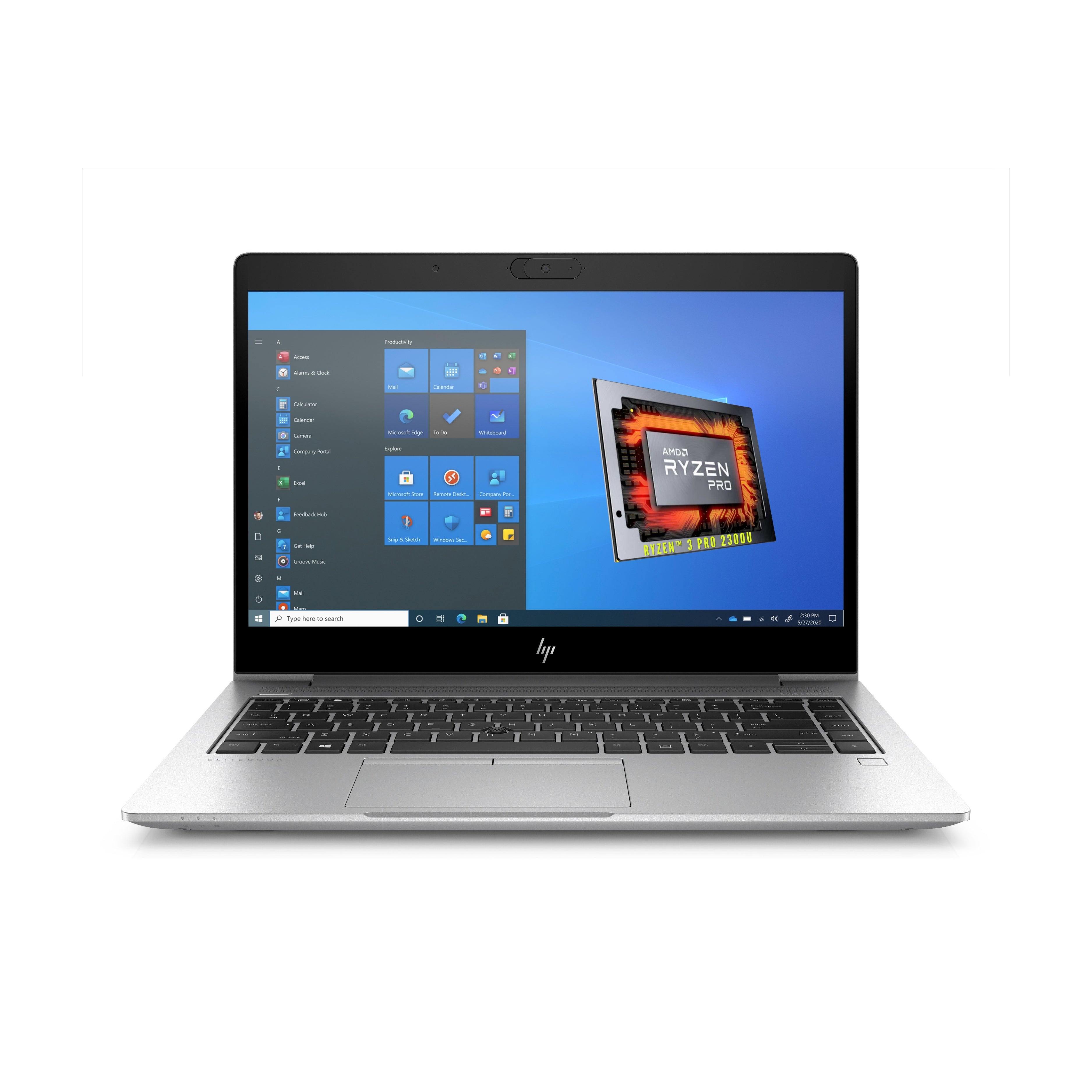 HP EliteBook 745 G5 Ryzen™ 3 Pro (2300U) 8GB RAM 256GB SSD 14” FHD Windows 10 Pro