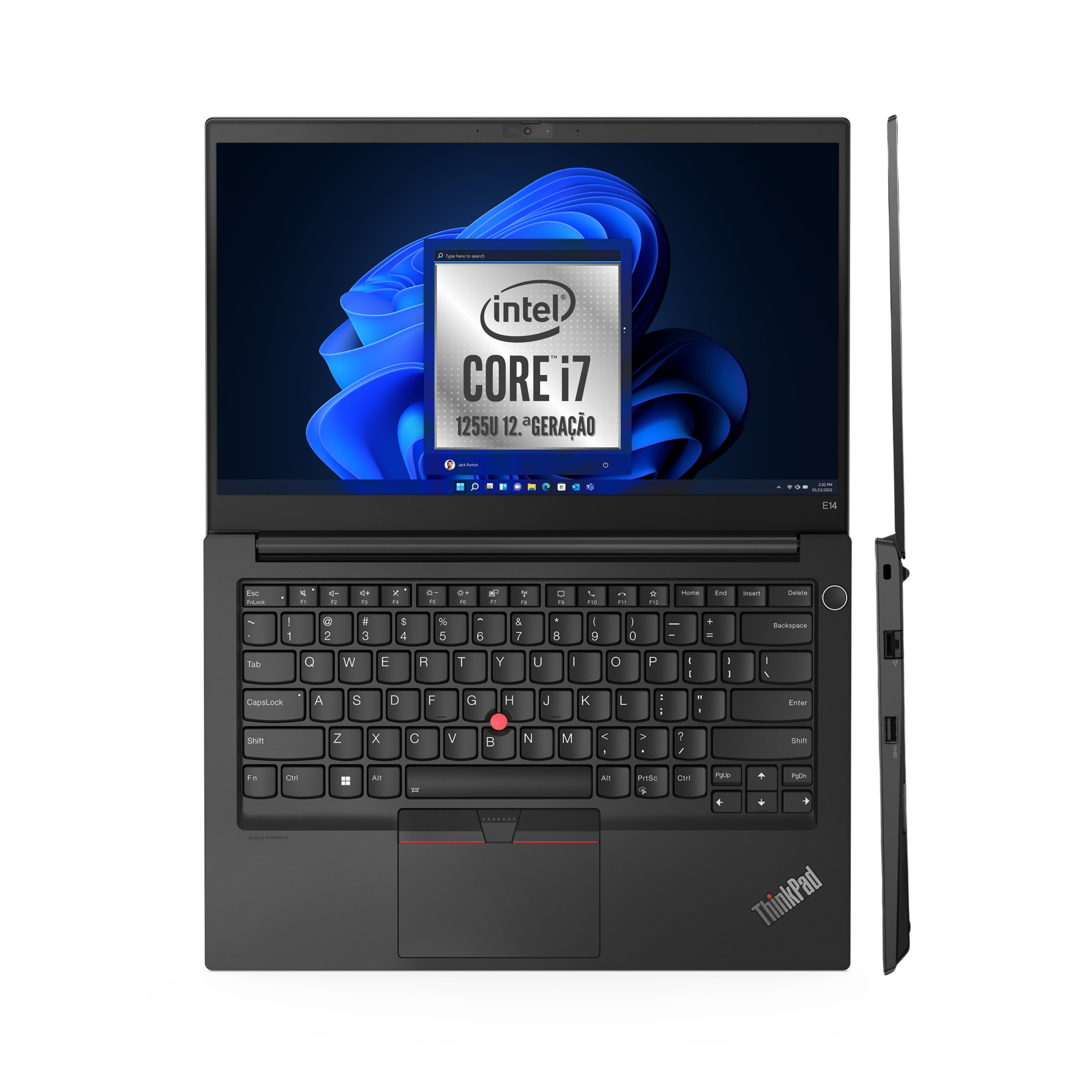 Lenovo ThinkPad E14 G4 i7 (1255U) 16GB RAM 256GB SSD FHD 14" Windows 11 Pro