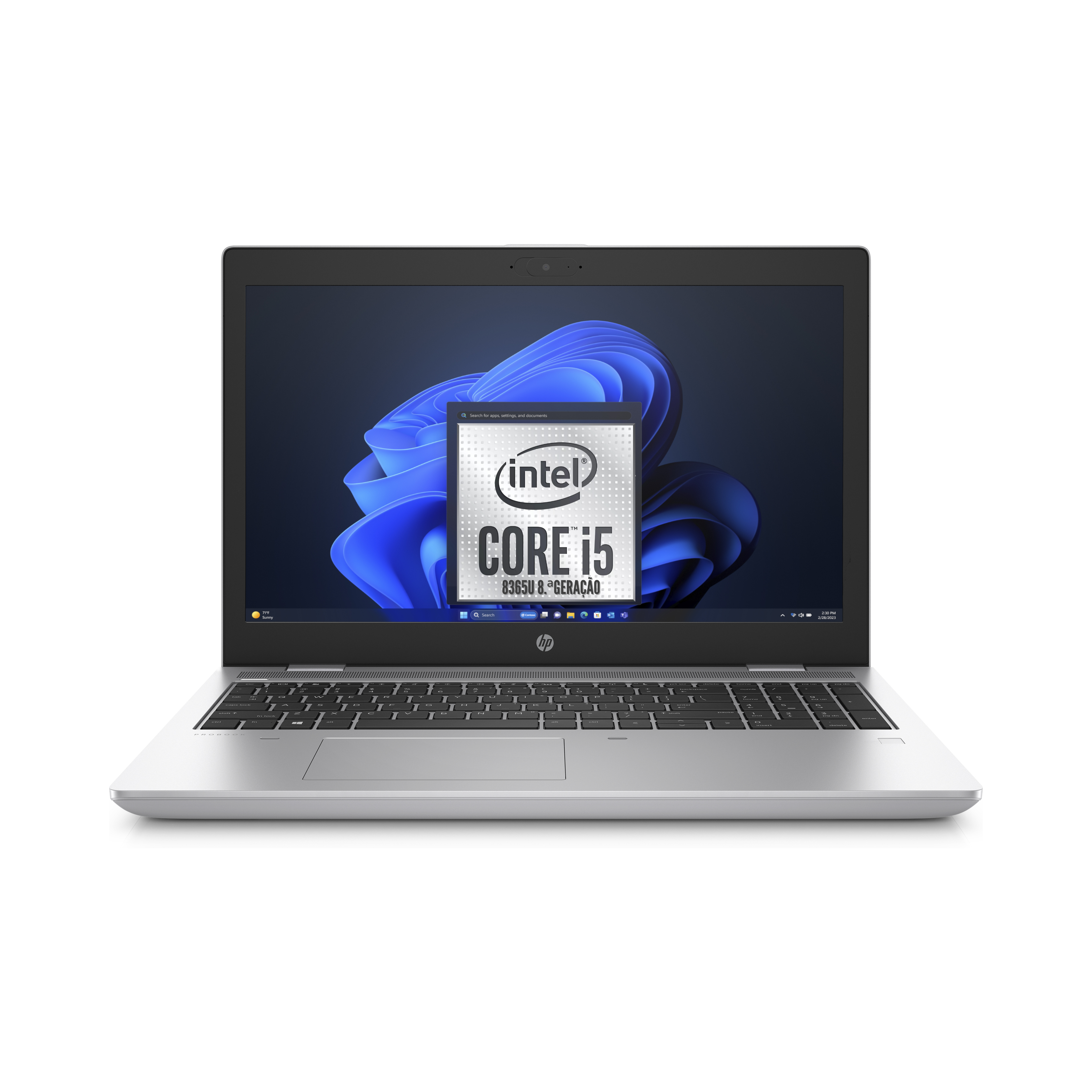 HP ProBook 650 G5 i5 (8365U) 8GB RAM 256GB SSD 15.6" HD Windows 11 Pro (Outlet 752)