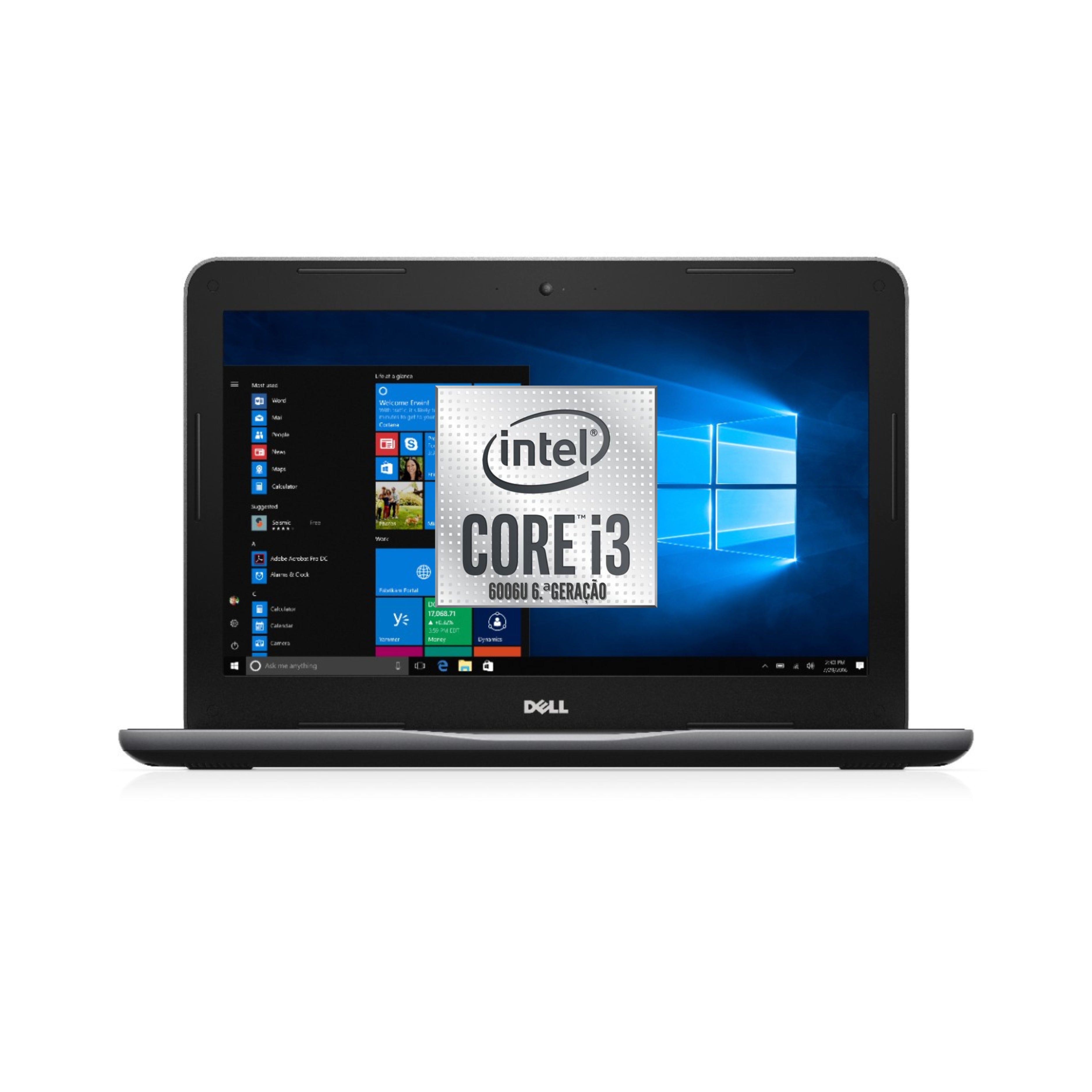 Dell Latitude E3380 I3 (6006U) 4GB RAM 128GB SSD 13.3" HD Windows 10 pro