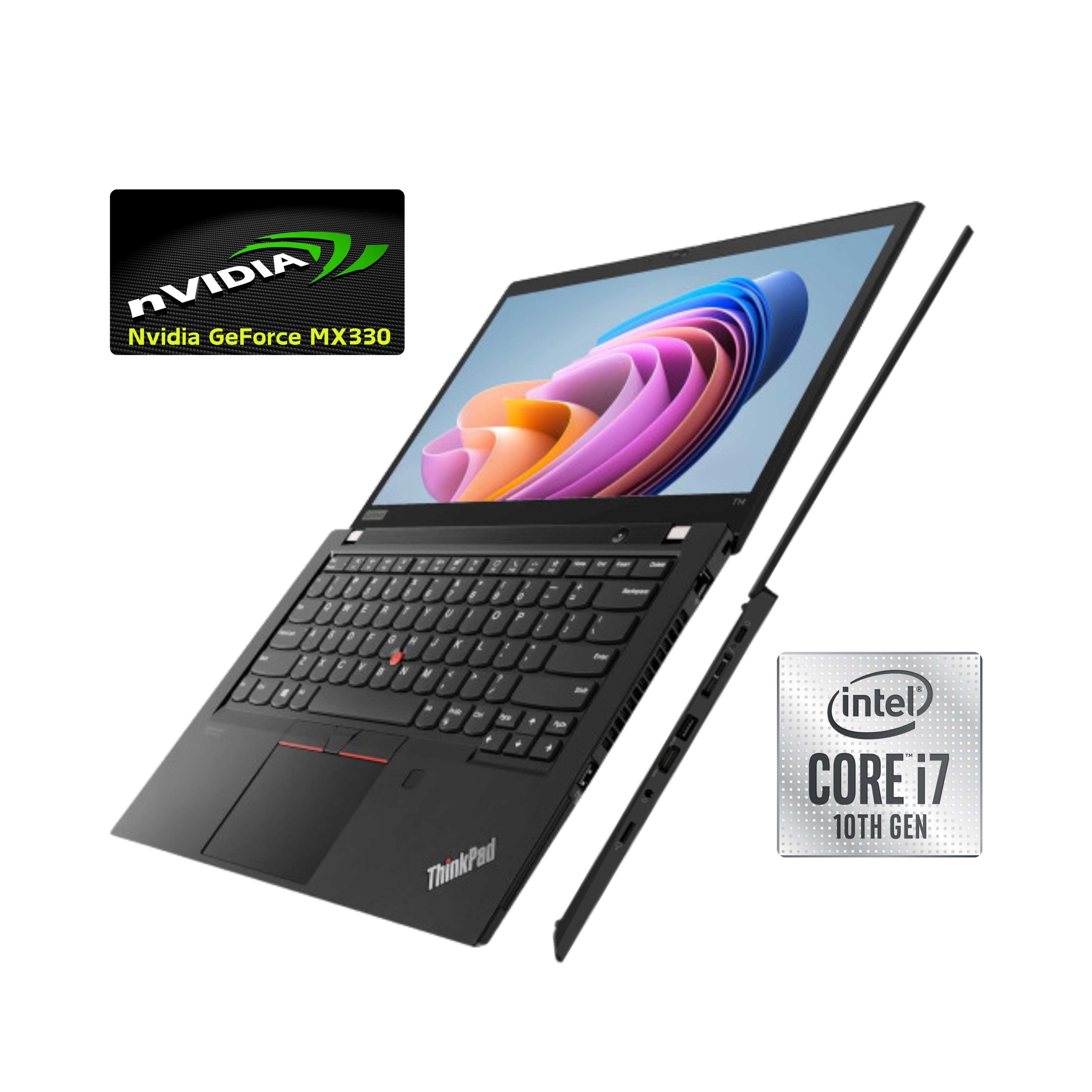 Lenovo ThinkPad T14 G1 i7 (10610U) 16GB RAM 256GB SSD 14" FHD Touch GeForce MX330 Windows 11 Pro