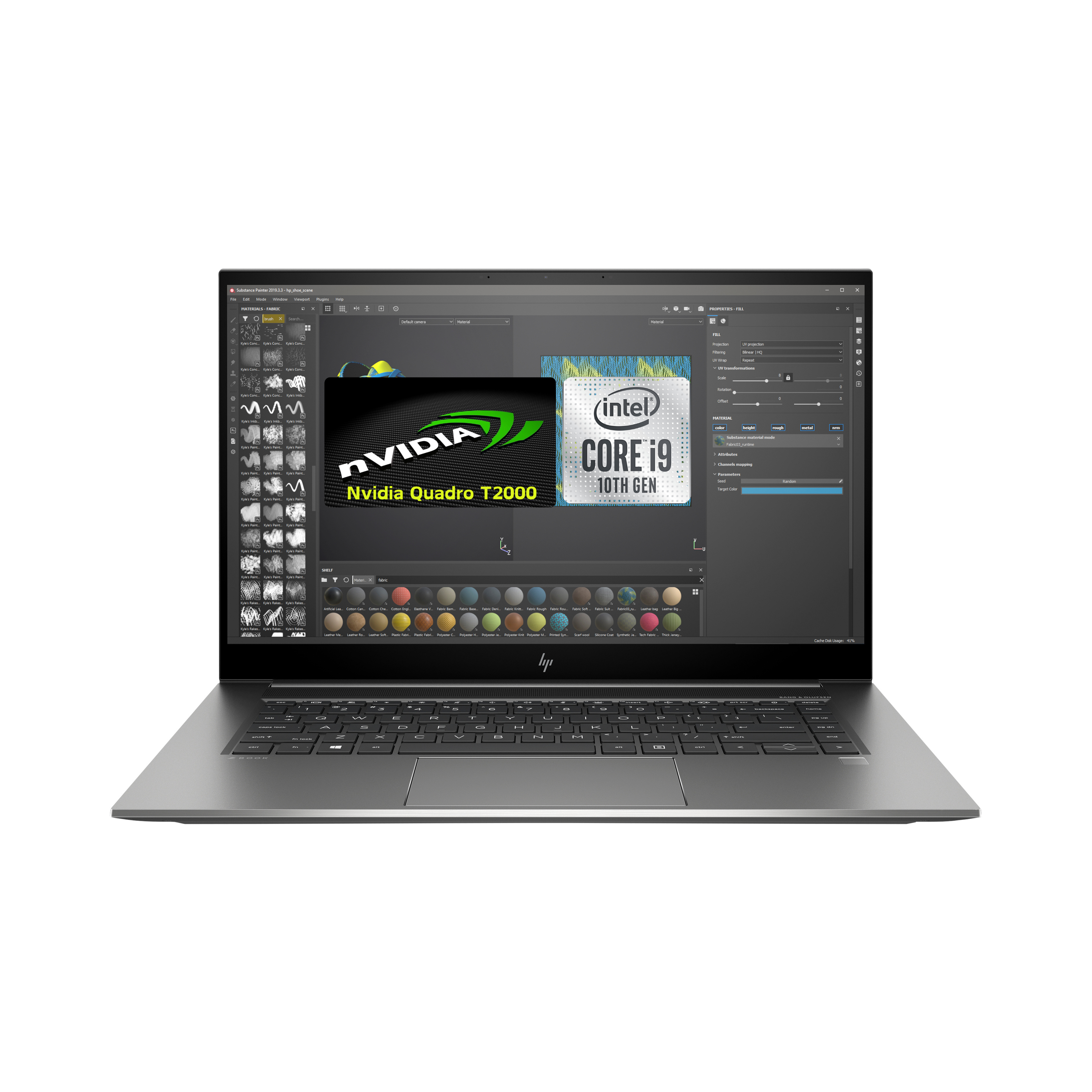 HP ZBook Studio G7 i9 (10885H) 32GB RAM 256GB SSD FHD T2000 Windows 11 Pro