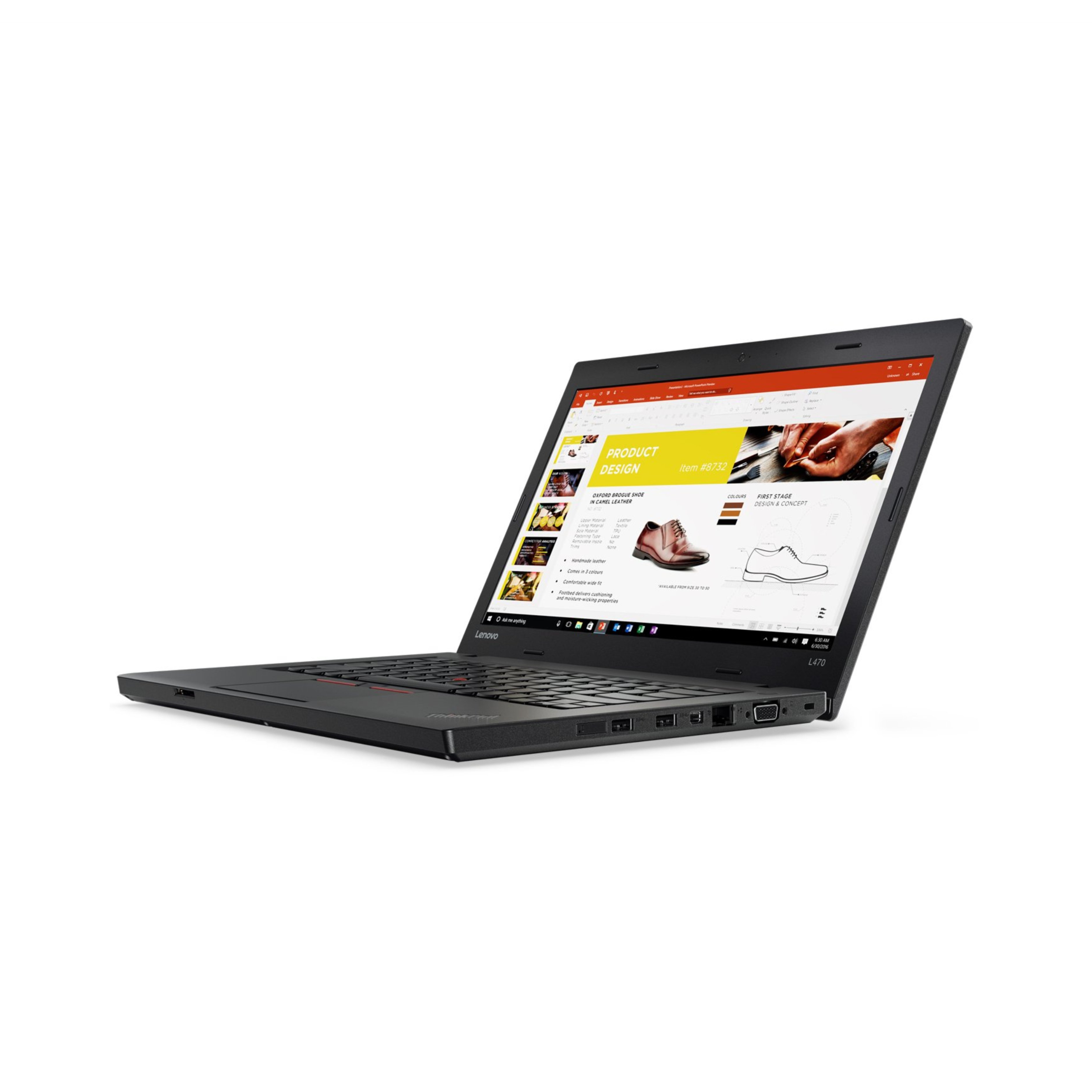 Lenovo ThinkPad L470 i5 (7200U) 8GB RAM 256GB SSD 14" FHD Windows 10 Pro