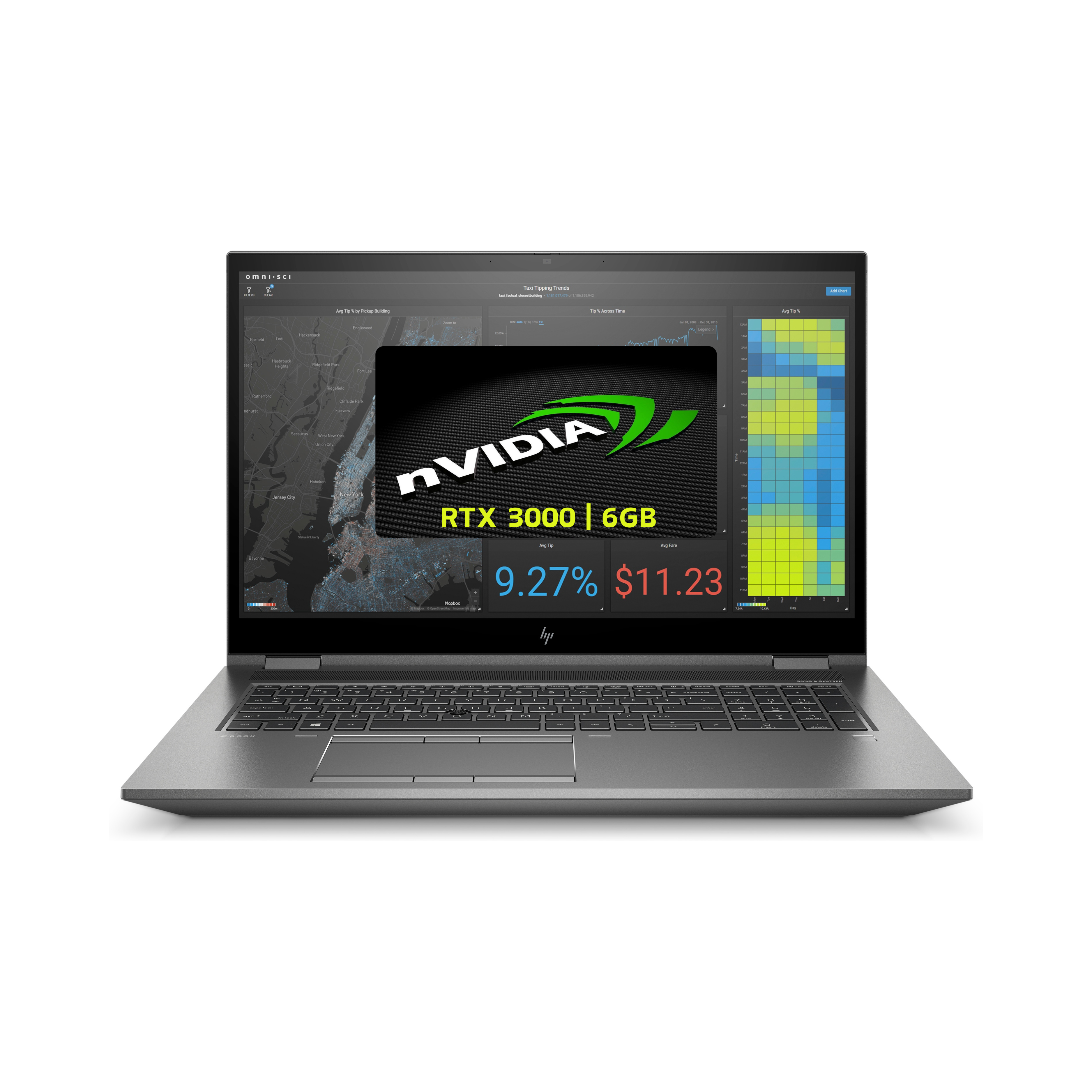 HP ZBook Fury 17 G7 i7 (10850H) 16GB RAM 512GB SSD 17.3'' FHD RTX 3000 Windows 11 Pro