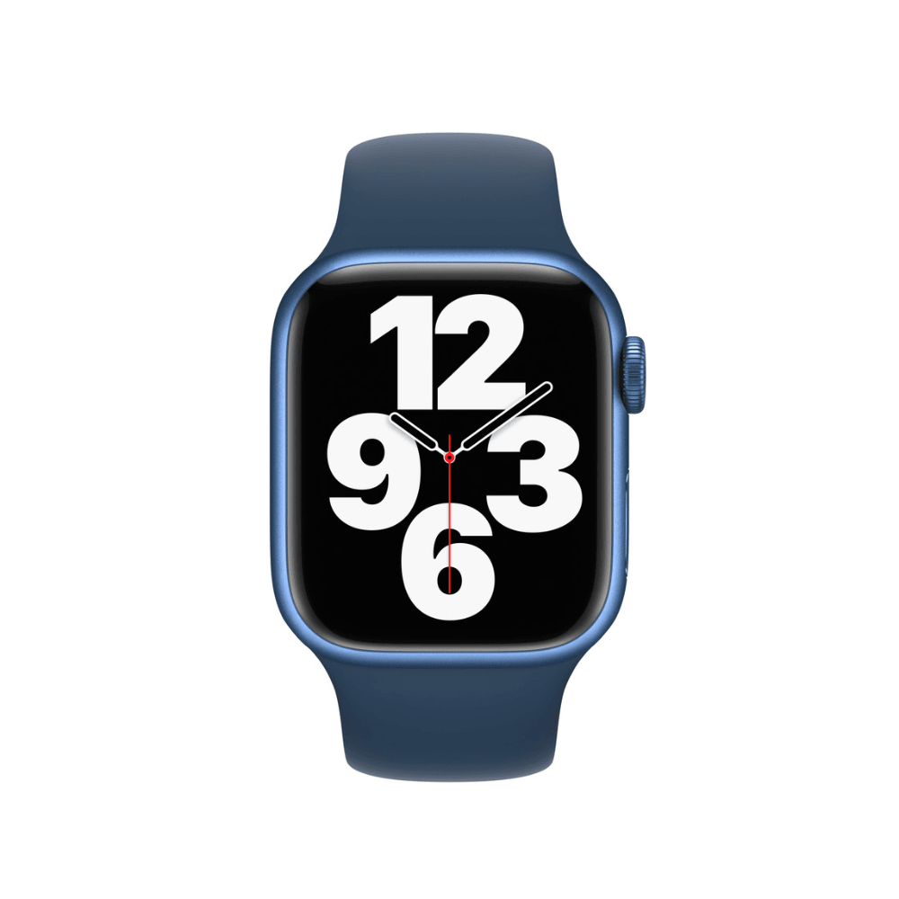 Apple Watch Series 7 (GPS, 41mm) - Azul com bracelete desportiva Azul Abissal