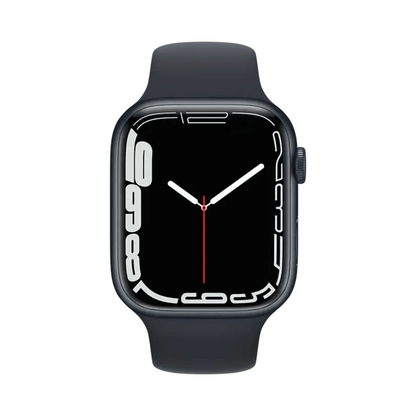 Apple Watch Series 7 (GPS+Cellular, 45mm) - Midnight with Midnight sport strap