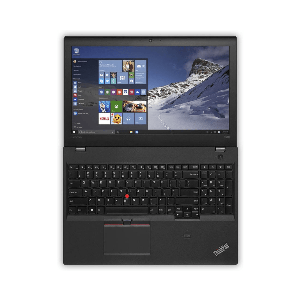 Lenovo ThinkPad T560 i5 (6.a generación) 8GB RAM 240GB SSD 15.6''