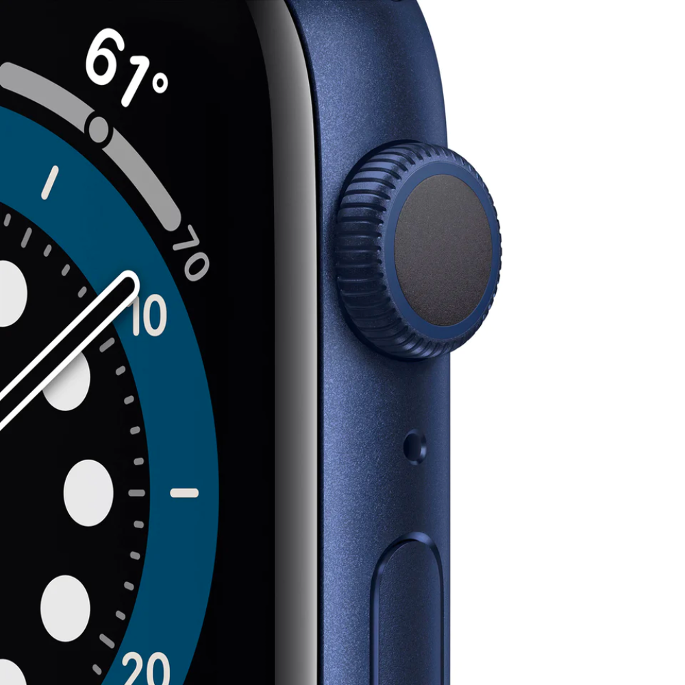 Apple Watch Series 6 (GPS, 40mm) - Azul com bracelete desportiva Azul Profundo