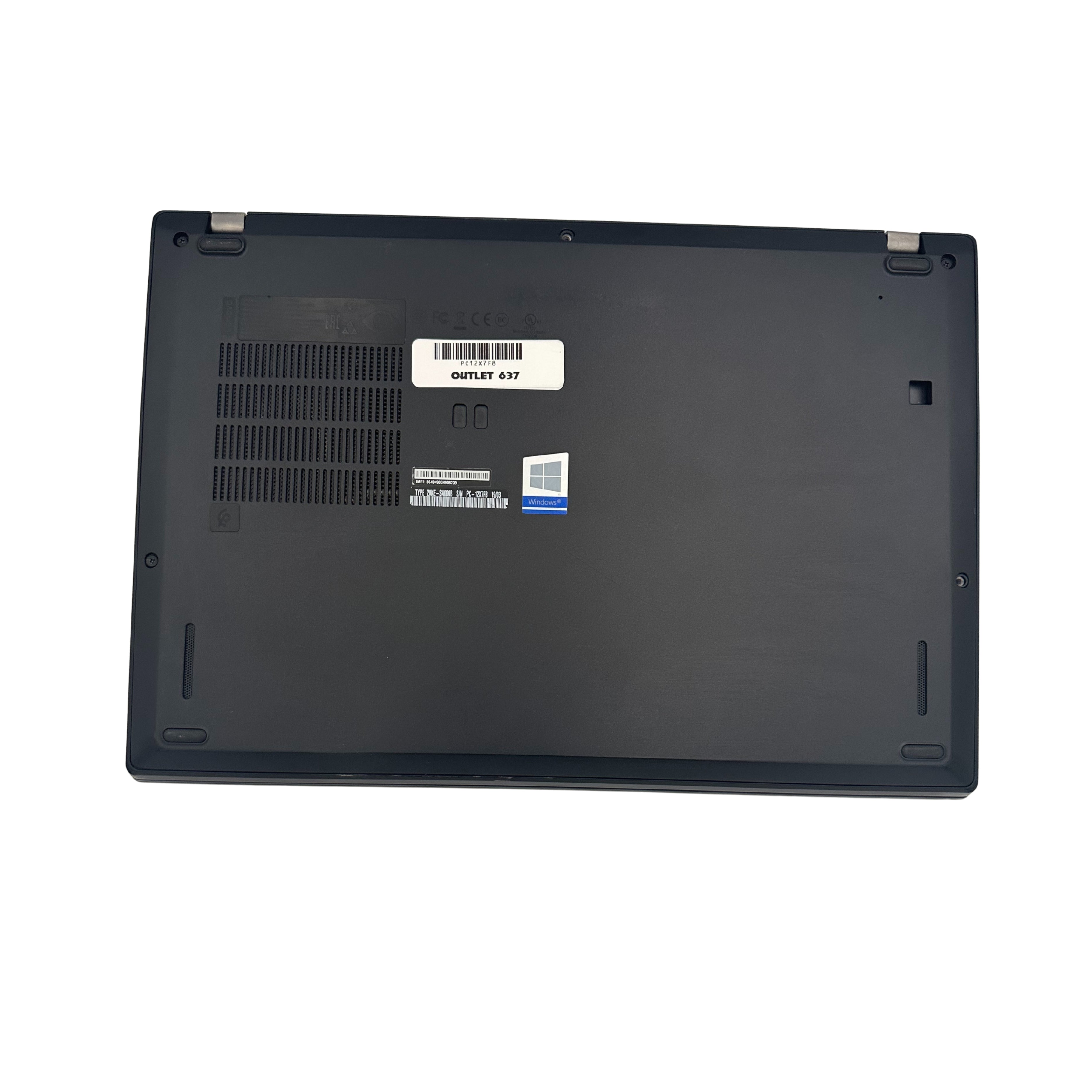 Lenovo ThinkPad X280 i5 (8350U) 8GB RAM 256GB SSD 12.5" HD Windows 11 Pro (Outlet 637)