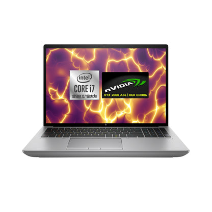 HP ZBook Fury 16 G11 i7 (13850HX) 32GB RAM 512GB SSD 16'' WUXGA RTX Ada 2000 Windows 11 Pro