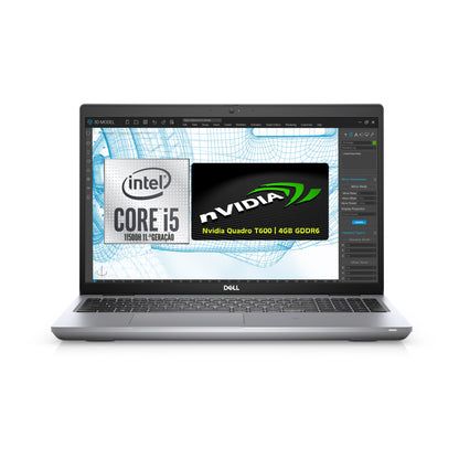 Dell Precision 3561 i5 (11500H) 16GB RAM 512GB SSD 15.6" FHD Nvidia T600 Windows 11 Pro