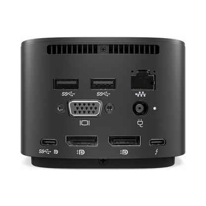 HP USB-C™ Docking Station G2 Fonte de alimentação 120W | USB-C| USB-A | VGA | DisplayPort™ | Ethernet | Ethernet |  Thunderbolt™ 3