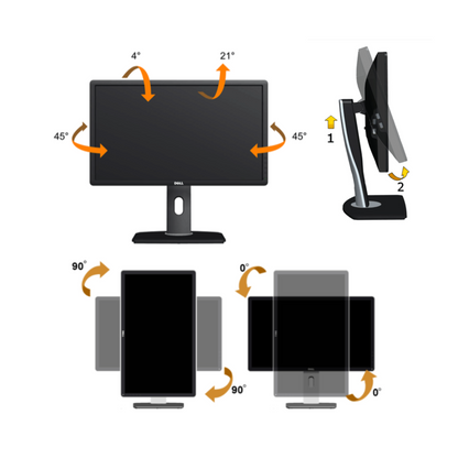 Monitor Dell 21.5" Full HD | VGA | DVI