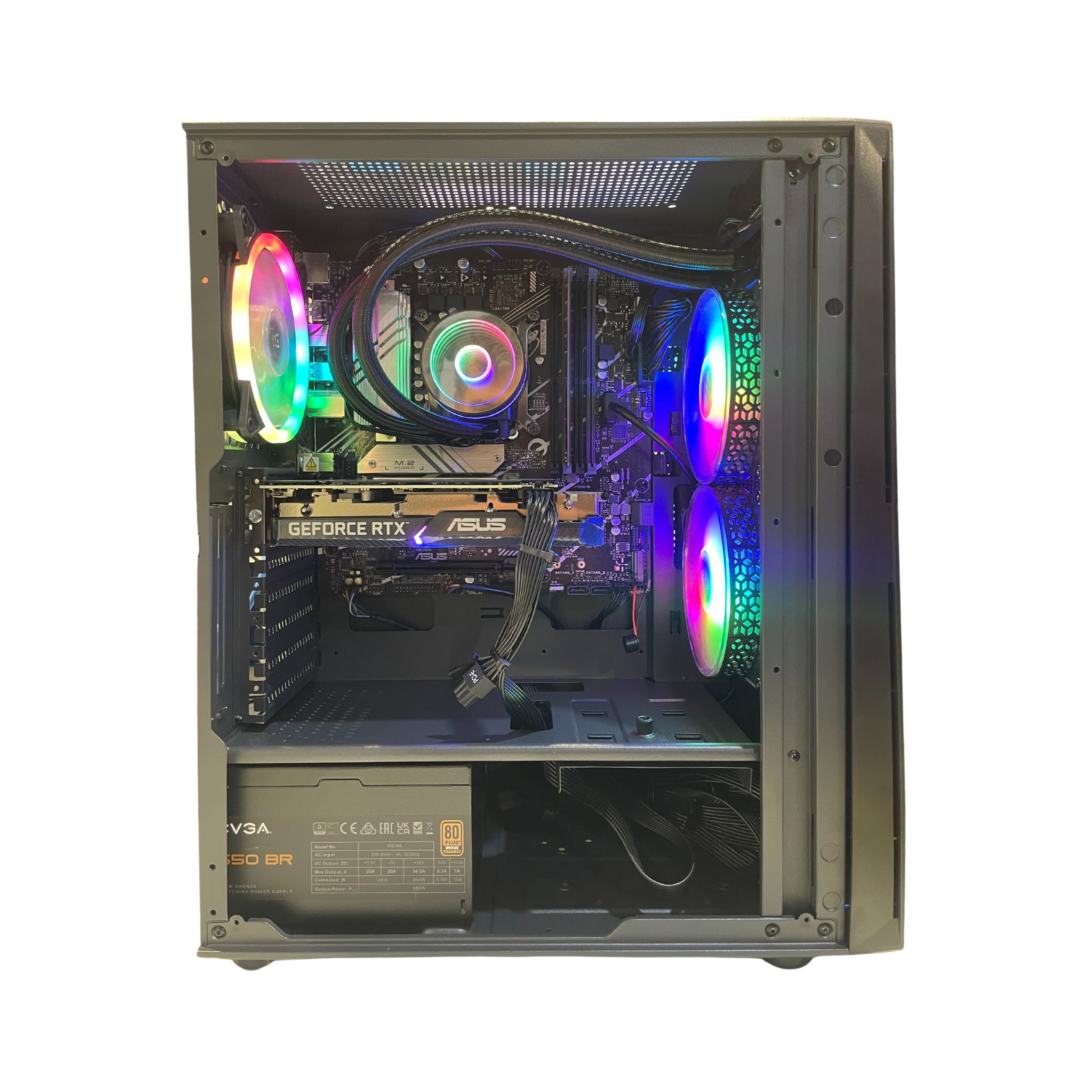 PC KVX Kzline Phobos 1 Ryzen 7 (7700) 32GB RAM 1000GB SSD | Asus Dual GeForce RTX 4060 EVO OC | Windows 11 Pro