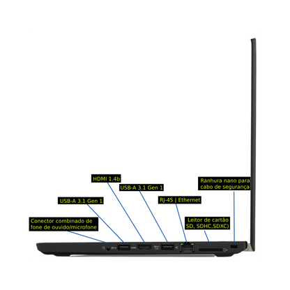 Lenovo ThinkPad T480 i5 (8350U) 8GB RAM 256GB SSD 14” FHD Touch Windows 11 (Outlet 214)