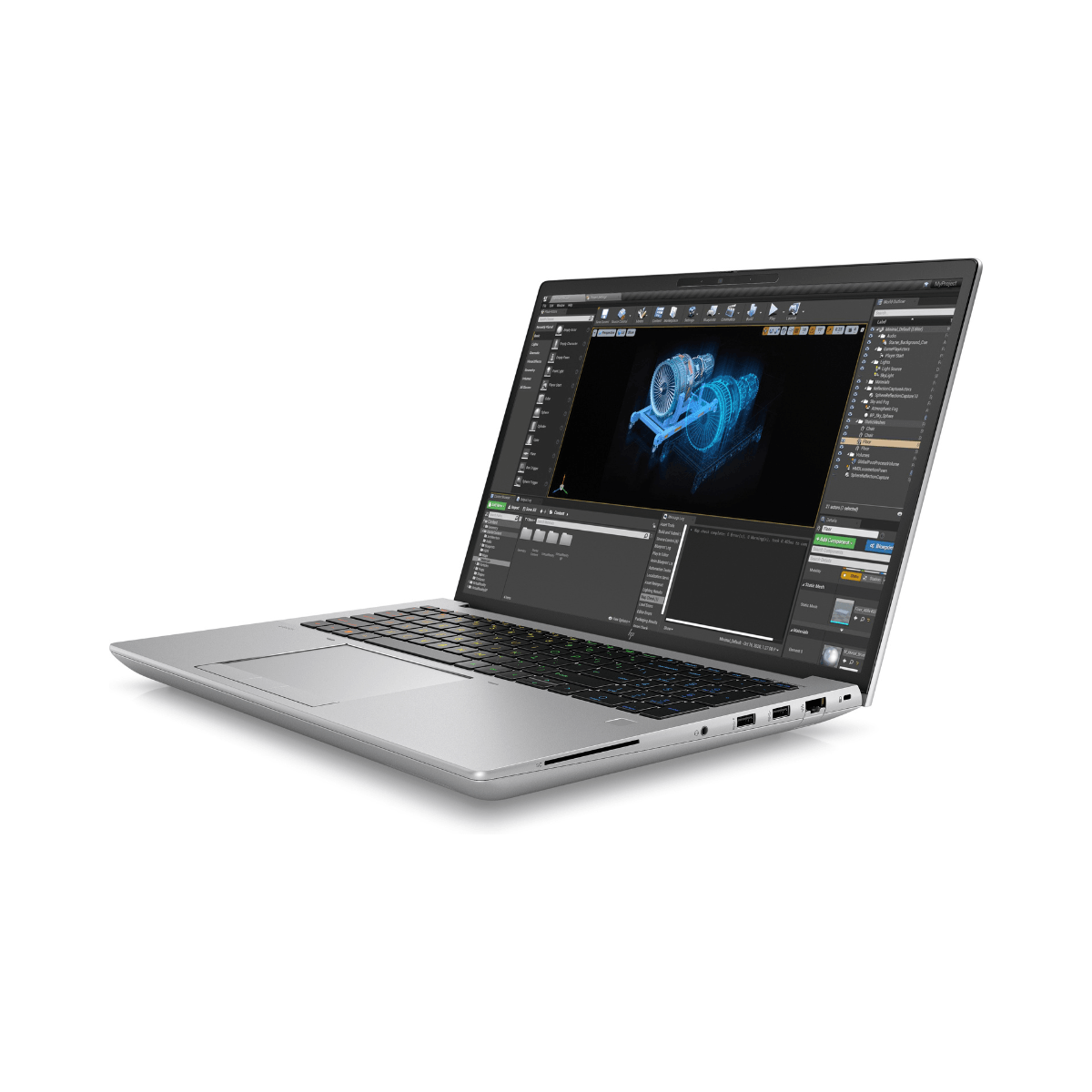 <tc>HP</tc> ZBook Fury 16 G10 i7 (13700HX) 16GB RAM 512GB SSD 15.6'' WUXGA RTX A1000 Windows 11 Pro