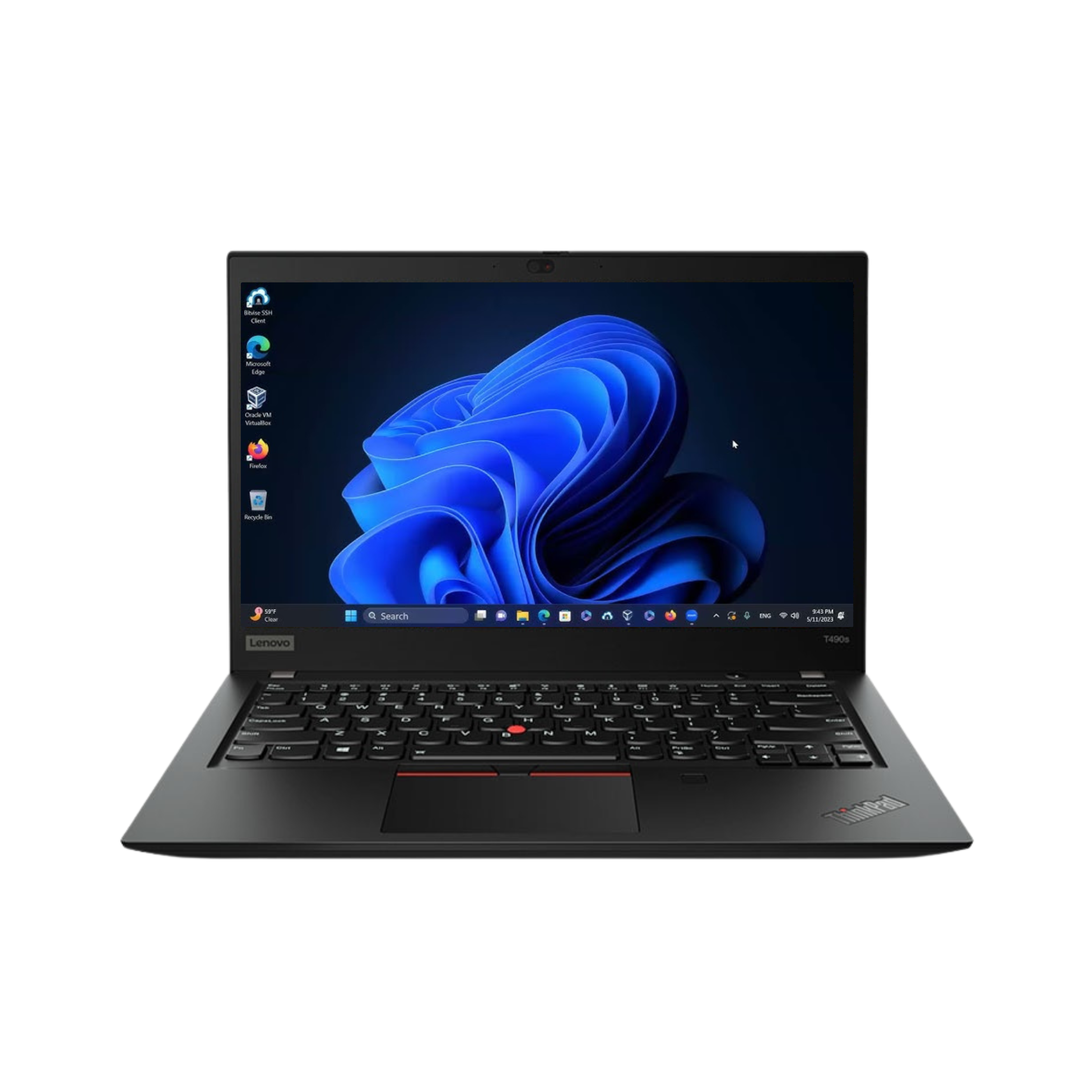 Lenovo ThinkPad T490s i5 (8265U) 8GB RAM 256GB SSD 14" FHD Windows 11 Pro