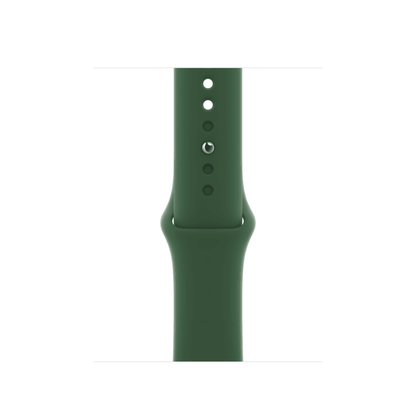 Apple Watch (Series 7) 2021 GPS + Cellular 41 - Green Aluminum - Green Sport Strap