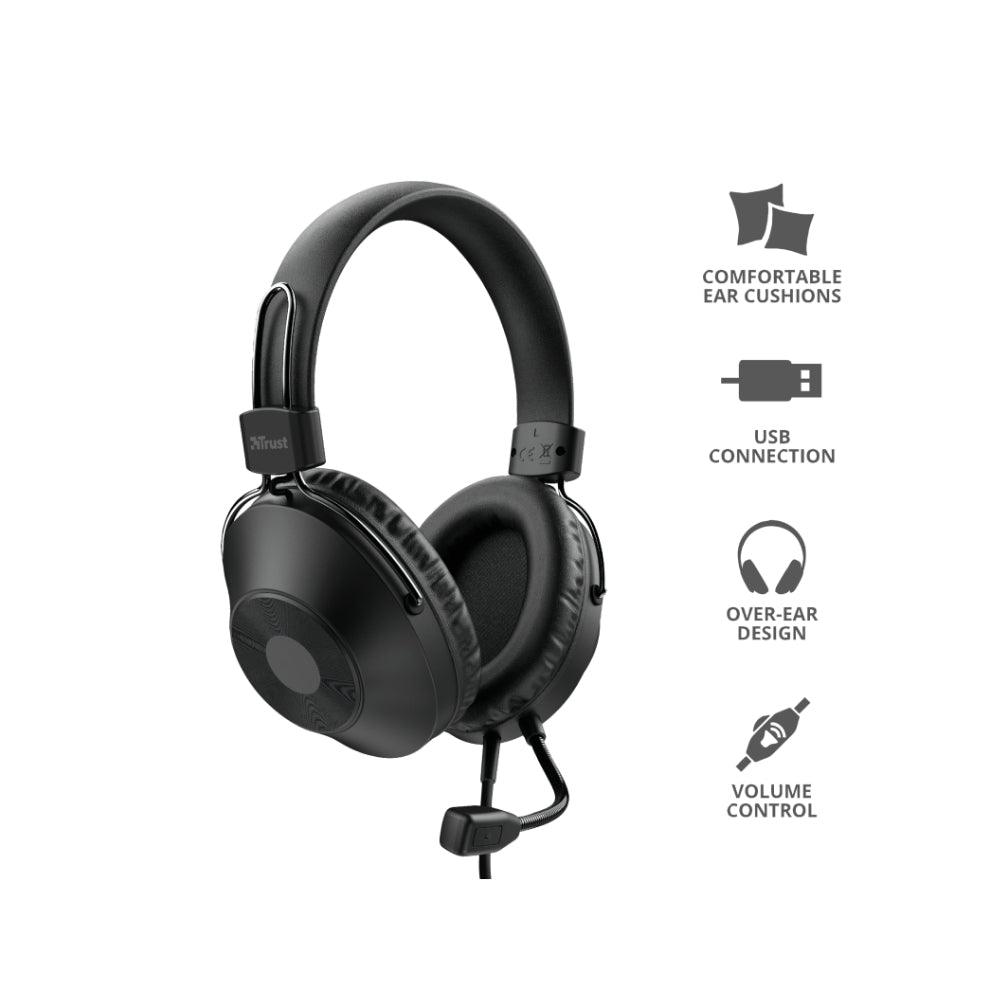 Trust HS-250 Auriculares con Micrófono