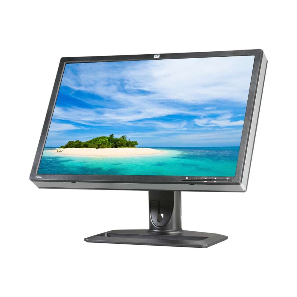HP ZR24W LCD Monitor 24" Black | VGA | DVI-D | DisplayPort