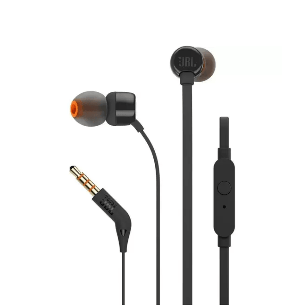 Auriculares JBL T110 Intra Auriculares com Microfone Jack 3.5